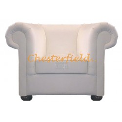 London hvid (K1) Chesterfield lænestol