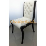 Classic Weiss Chesterfield Stuhl Classic Weiss Chesterfield Stuhl
