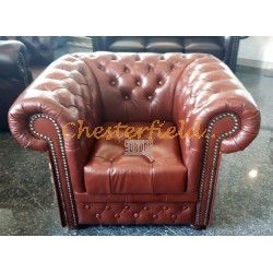 Williams Cognac (A4) Cheserfield lænestol