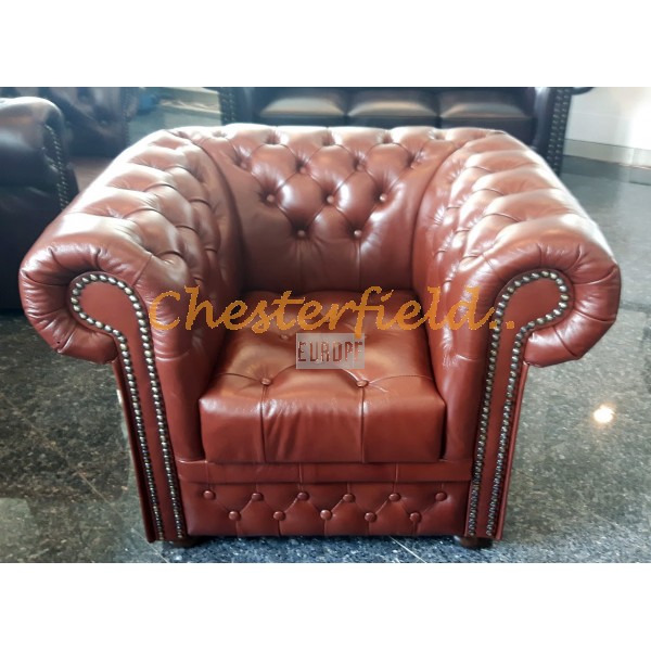 Williams Cognac (A4) Cheserfield lænestol