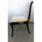Classic Weiss Chesterfield Stuhl Classic Weiss Chesterfield Stuhl
