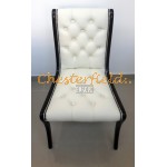 Classic Weiss Chesterfield Stuhl Classic Weiss Chesterfield Stuhl