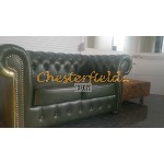 Klassisk grøn 2 personer Chesterfield Sofa 