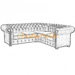 Classic Chesterfield  Ecksofa
