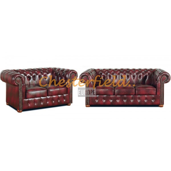 Classic 32 Antikrot Chesterfield Garnitur Classic 32 Antikrot Chesterfield Garnitur