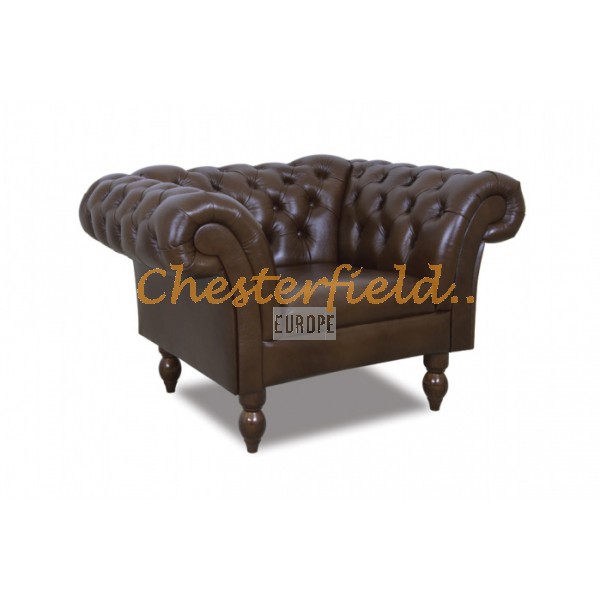 Diva brun (A5) Chesterfield lænestol