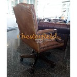 Chesterfield King forhold (S12) drejelig lænestol