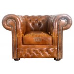 Lord guld (S12) Chesterfield lænestol