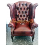 Queen  bordeax  (A7) Chesterfield lænestol
