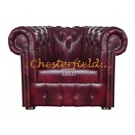 Williams bordeaux (A7) Cheserfield lænestol