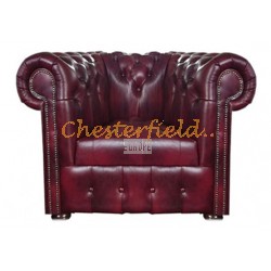 Williams bordeaux (A7) Cheserfield lænestol