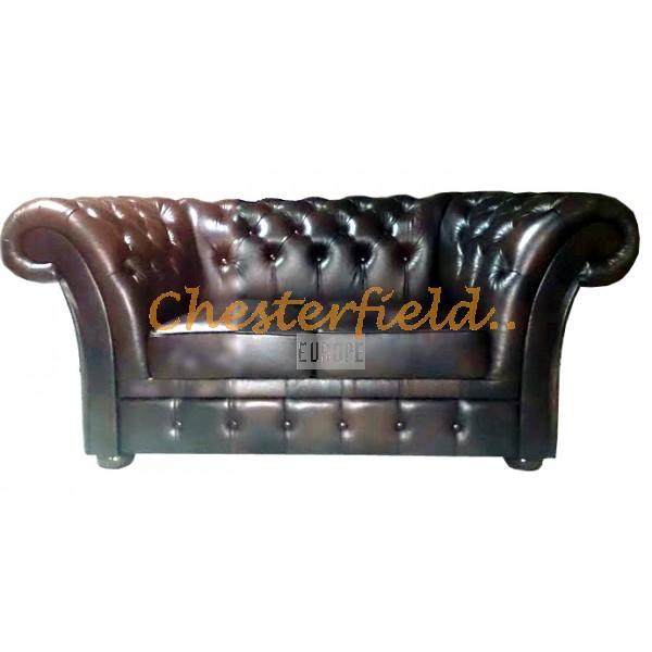 Windchester brun 2 personer Chesterfield Sofa
