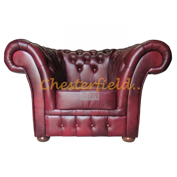 Windchester Antik bordeaux (A7) Chesterfield lænestol