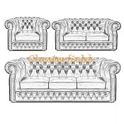 Windsor Chesterfield Garnitur (3)