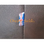 Windsor XL Antik brun (A5) Chesterfield lænestol