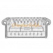 Chesterfield Klassisk 3-pers Sofa (24)