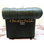 Klassisk grøn 2 personer Chesterfield Sofa 