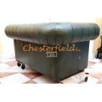 Klassisk grøn 2 personer Chesterfield Sofa 