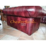 Klassisk XL bordeaux 2 personer Chesterfield Sofa Klassisk XL bordeaux 2 personer Chesterfield Sofa