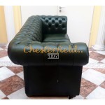 Classic XL Antikgruen 3-Sitzer Chesterfield Sofa Classic XL Antikgruen 3-Sitzer Chesterfield Sofa