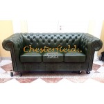 Classic XL Antikgruen 3-Sitzer Chesterfield Sofa Classic XL Antikgruen 3-Sitzer Chesterfield Sofa
