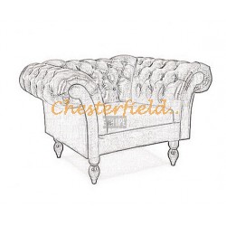 Diva Chesterfield lænestol