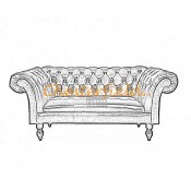 Chesterfield Diva 2 pers Sofa (2)