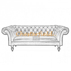 Chesterfield Diva 3-pers Sofa