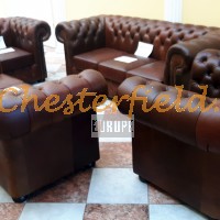 Chesterfield sofa sæt