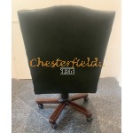 Chesterfield King  grøn drejelig kontorstol