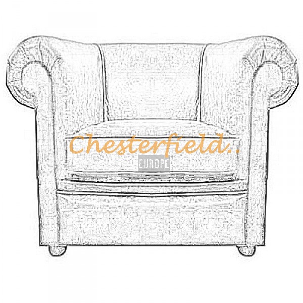 Vælg din egen farve og bestil London Chesterfield lænestol