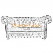 Chesterfield Lord 2 pers Sofa (8)