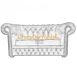 Chesterfield Lord 2 pers Sofa