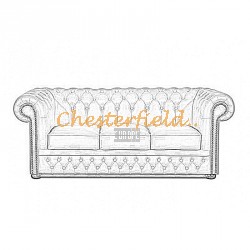 Chesterfield Lord 3-pers Sofa