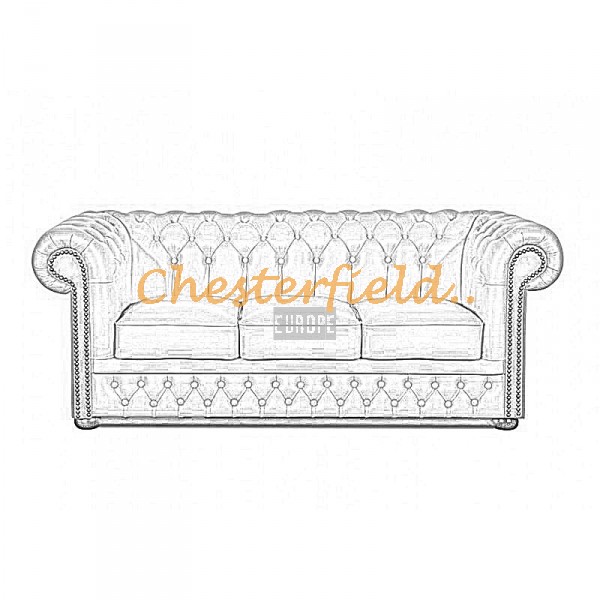 Bestellung Lord XL 3-Sitzer Chesterfield Ledersofa in anderen Farben
