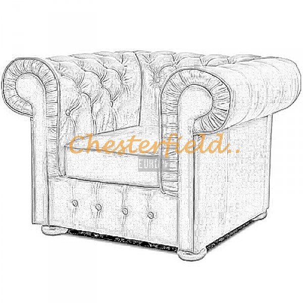 Vælg din egen farve og bestil Mark XL Chesterfield lænestol