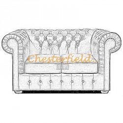 Chesterfield Mark 2 pers Sofa