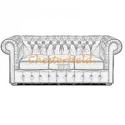 Chesterfield Mark 3-pers Sofa