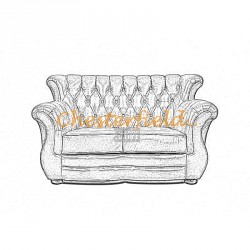 Chesterfield Monk 2 pers Sofa