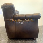 Monk Antikgold 2-Sitzer Chesterfield Sofa