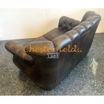 Monk Antikgold 2-Sitzer Chesterfield Sofa