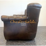 Monk Antikgold 2-Sitzer Chesterfield Sofa