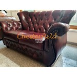 Monk oxblod 2-Sitzer Chesterfield Sofa Monk oxblod 2-Sitzer Chesterfield Sofa