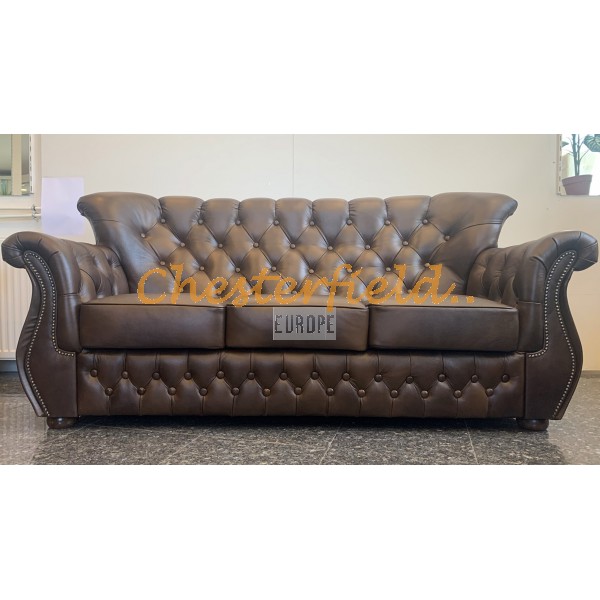 MonkA Antikgold 3-Sitzer Chesterfield Sofa 