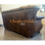 MonkA Antikgold 3-Sitzer Chesterfield Sofa 