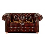 Klassisk XL bordeaux 2 personer Chesterfield Sofa Klassisk XL bordeaux 2 personer Chesterfield Sofa