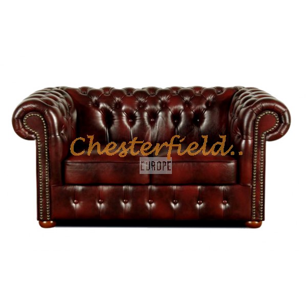 Klassisk XL bordeaux 2 personer Chesterfield Sofa Klassisk XL bordeaux 2 personer Chesterfield Sofa