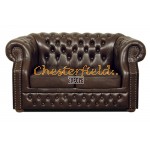 Windsor brun Chesterfield 2 personer sofa (A5)