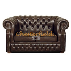 Windsor brun Chesterfield 2 personer sofa (A5)