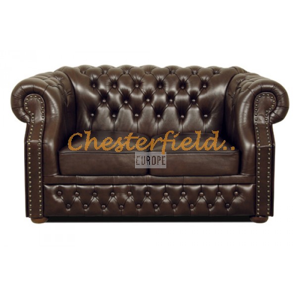 Windsor brun Chesterfield 2 personer sofa (A5)